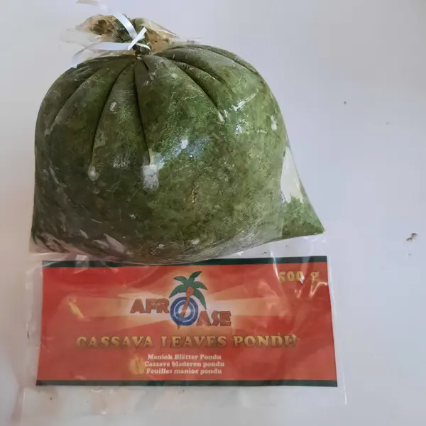 Feuilles de manioc pondu 500g