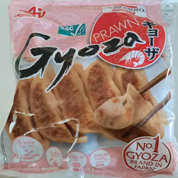 Raviolis à la japonaise 600g