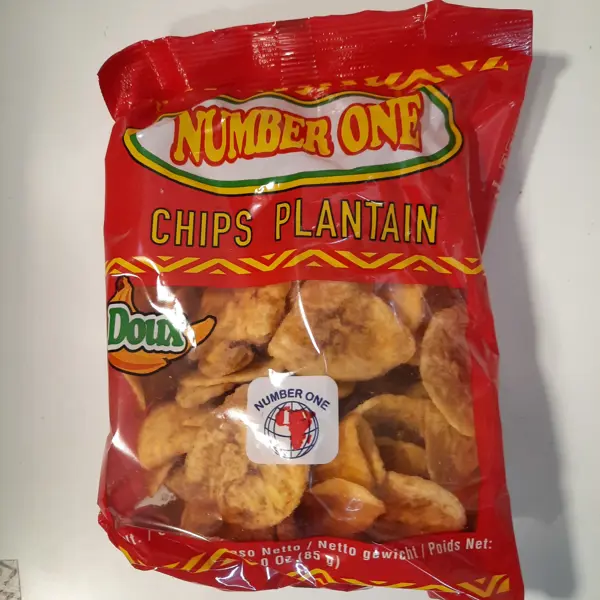 Chips plantain sucrées