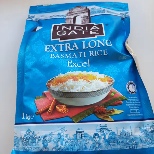 Riz basmati extra long Excel 1kg