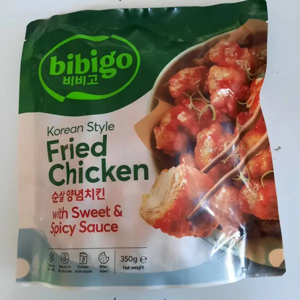 Poulet frit avec sauce douce et épicée 350g