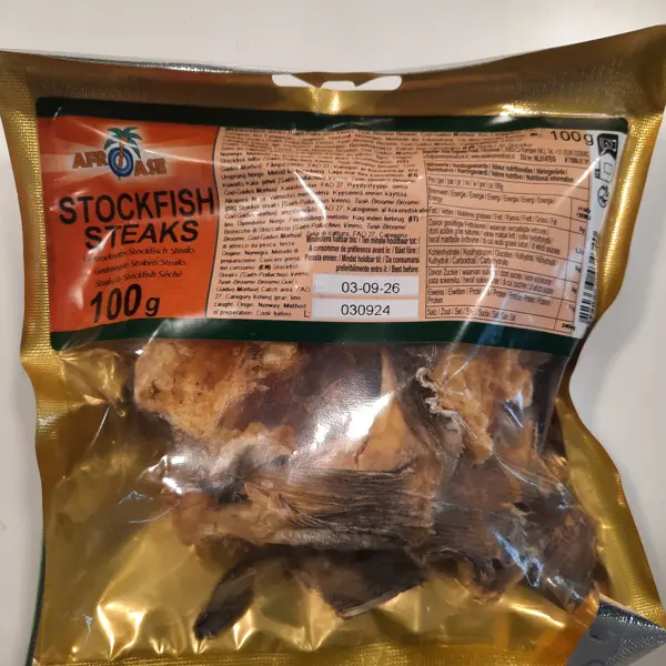Steaks de Stockfish séché