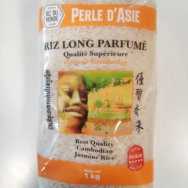 Riz long parfumé perle d'Asie 1kg